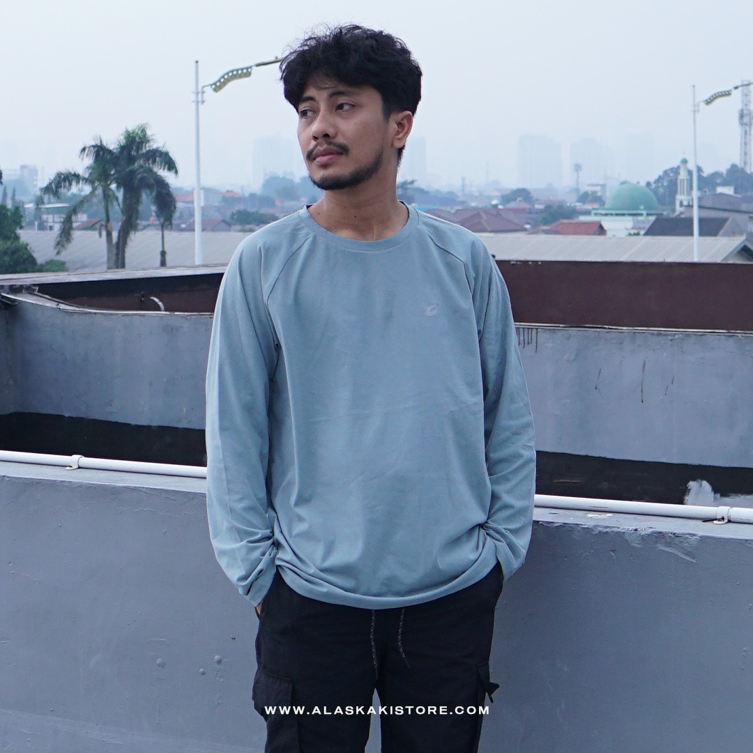 Long Sleeve Running Shirt Mint AS4006