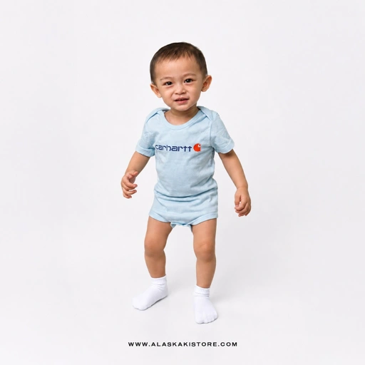 Image of Bodysuits Baby Jumper Light Blue CR4006