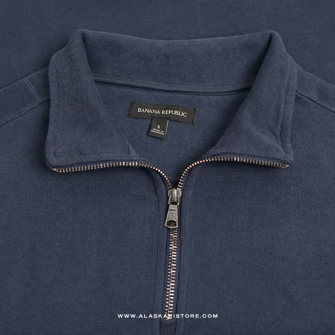 Half Zip Sweatshirt Navy BR7001