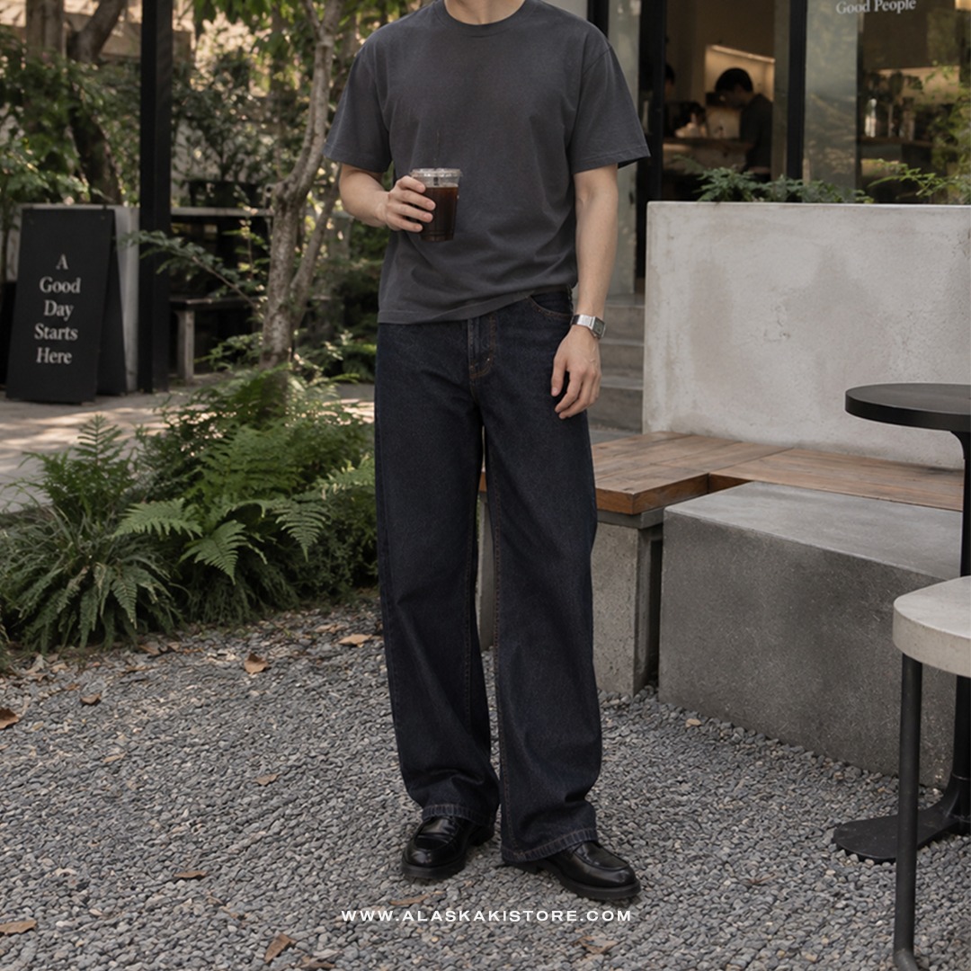 Boxy Tees by Common Issue Dark Grey CI4056