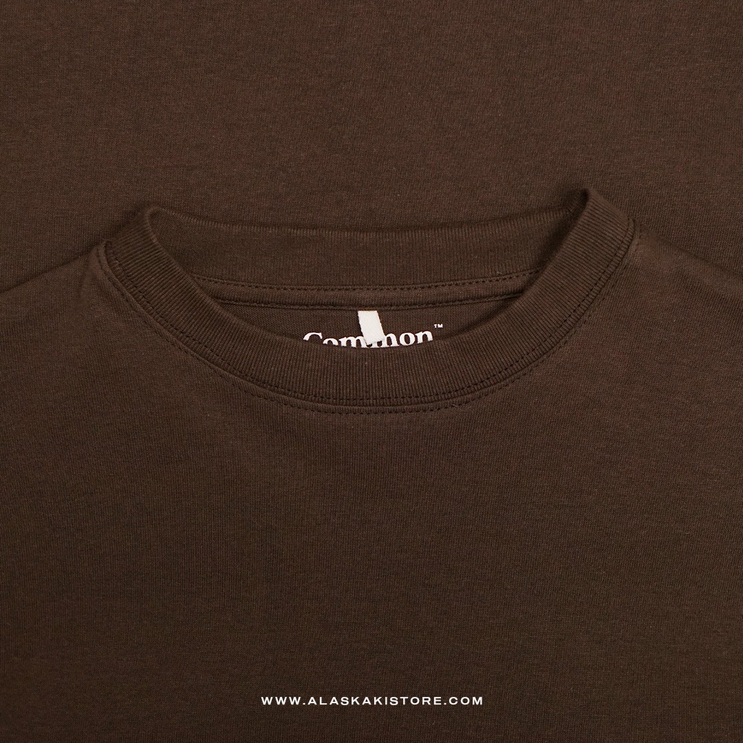 Heavyweight Oversized Tees Dark Brown CI4058