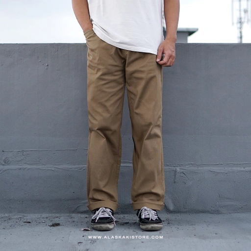 Image of Bean Flex Canvas Pants Brown LB5004