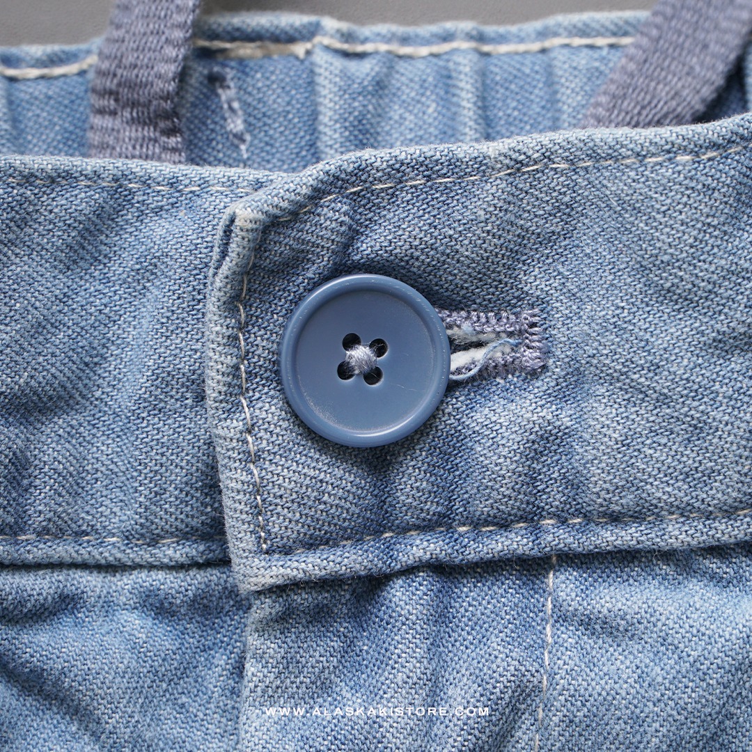 Loose Fit Denim Jeans Blue GU5019