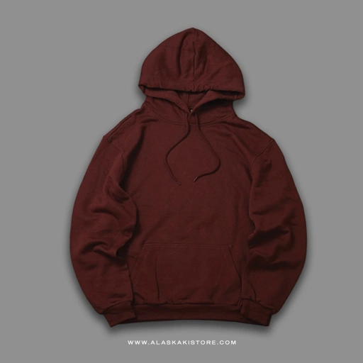Image of Pullover Hoodie Maroon HM1126