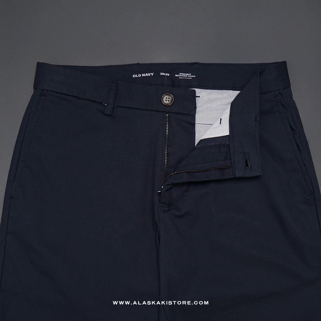 Straight Fit Chino Pants Navy ON5077