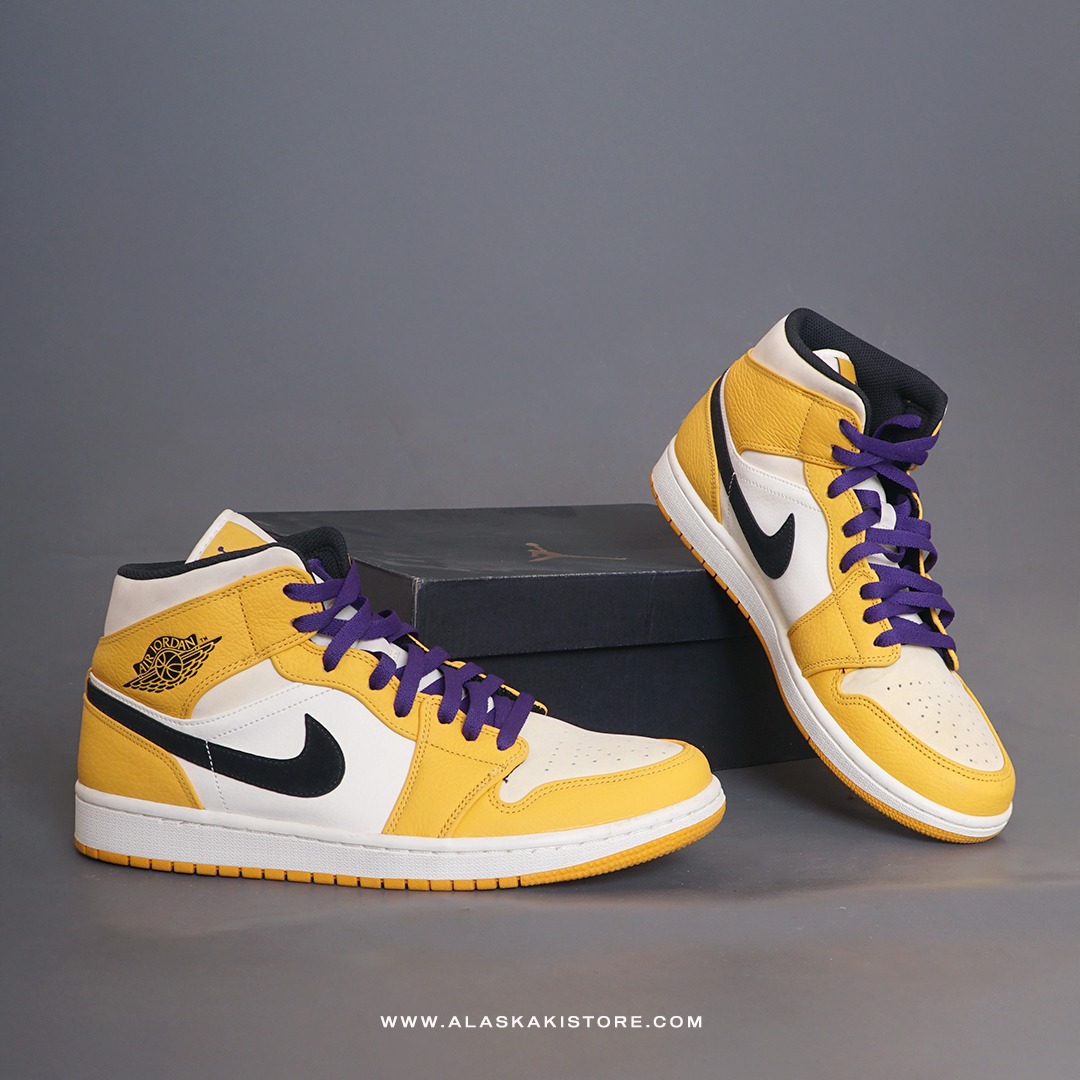 Air Jordan 1 Mid SE 'Lakers' (Like New)