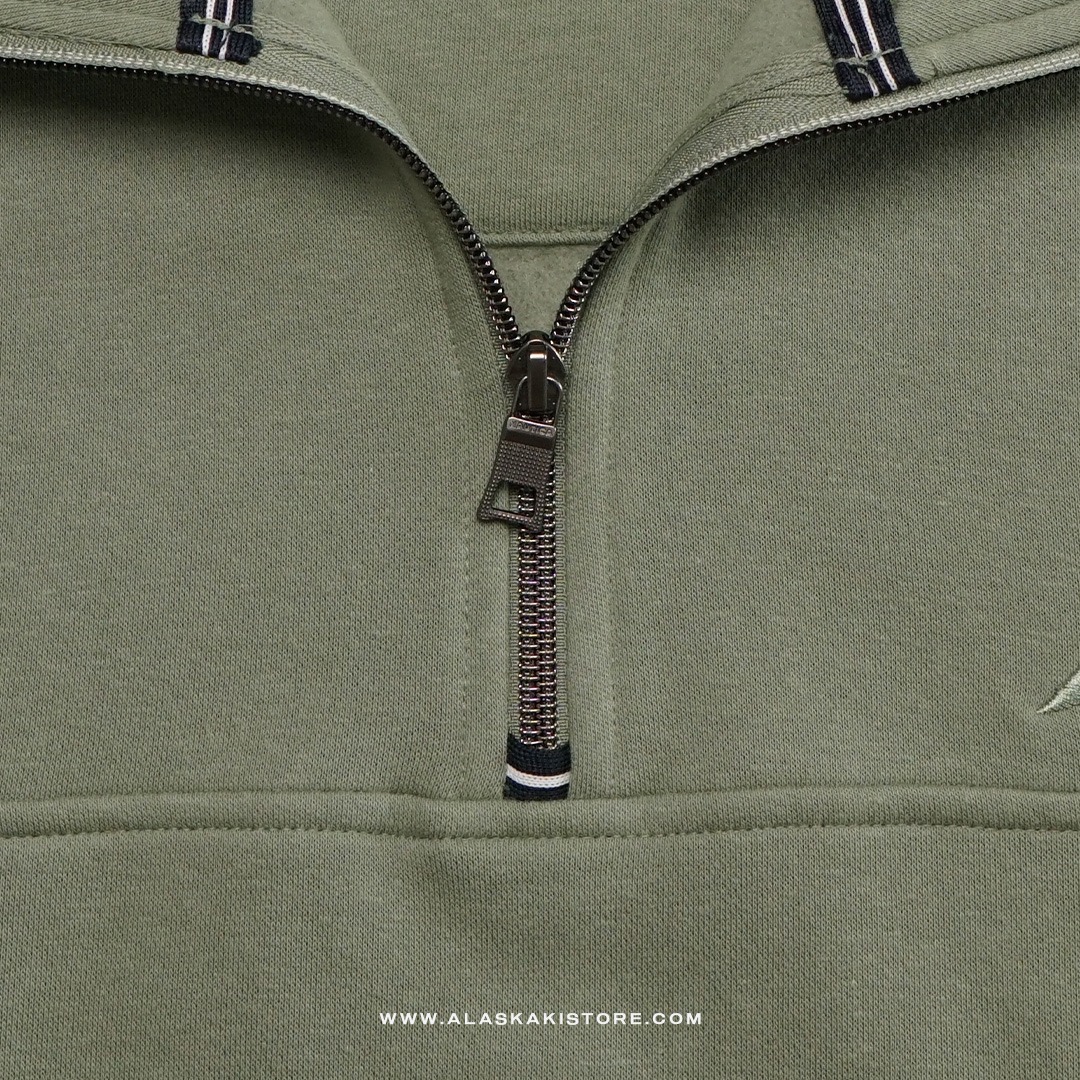 Half Zip Sweatshirt Green NC1015