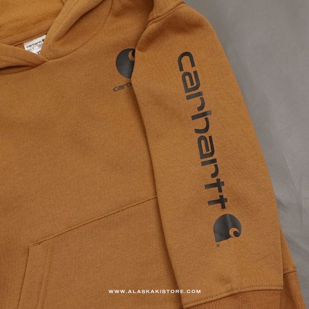 Pullover Hoodie Toddler Brown CR1025