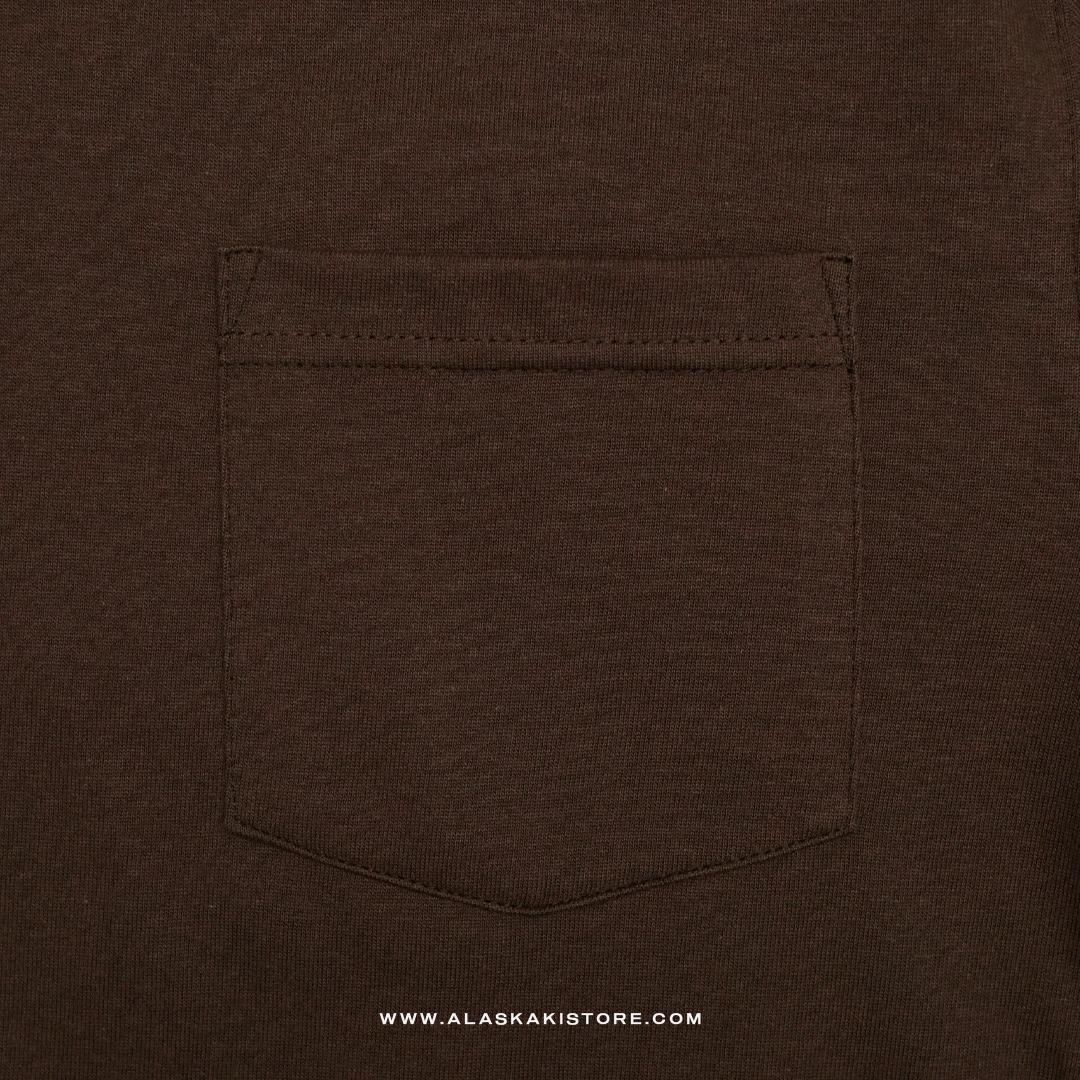 Heavyweight Oversized Tees Dark Brown CI4058