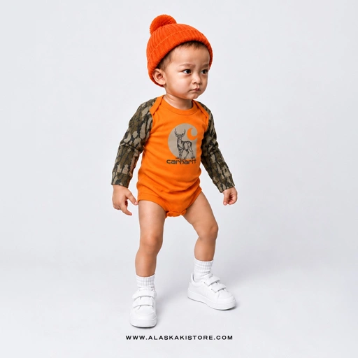 Longsleeve  Baby Jumper Camo Deer CR4028