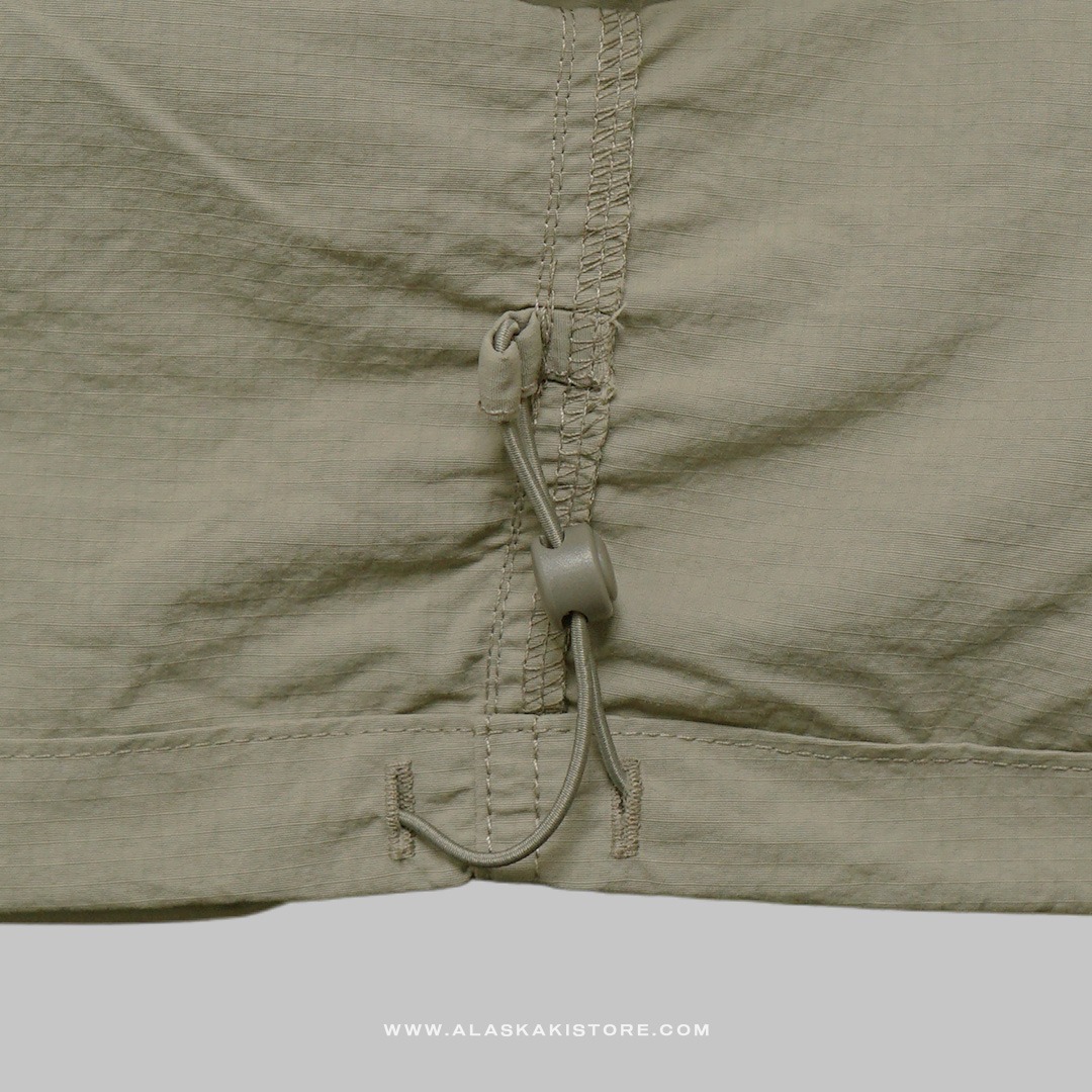 Loose Fit Parachute Pants Light Sage GU5024