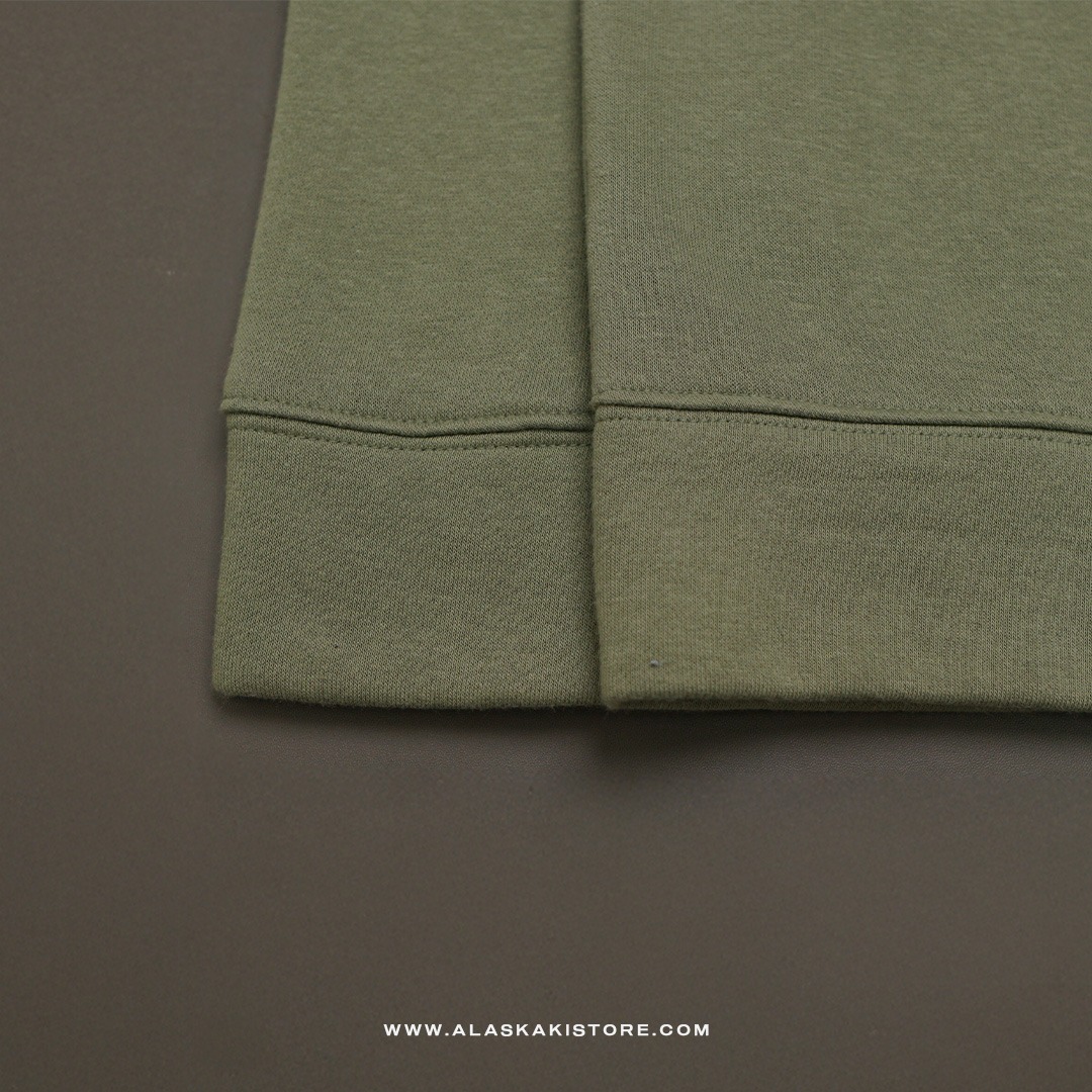 Half Zip Sweatshirt Green NC1015