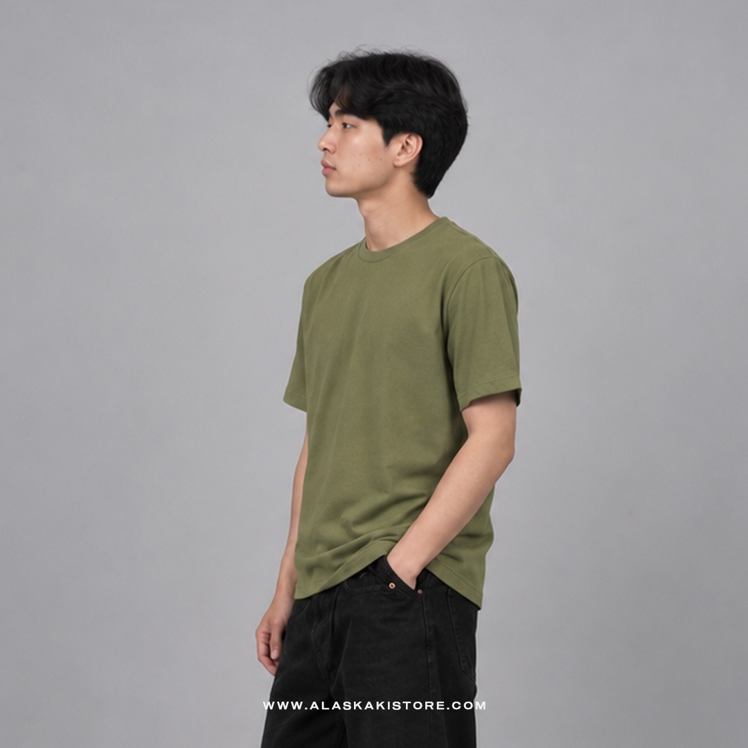 Standard Fit T-shirt Green Olive GF4046