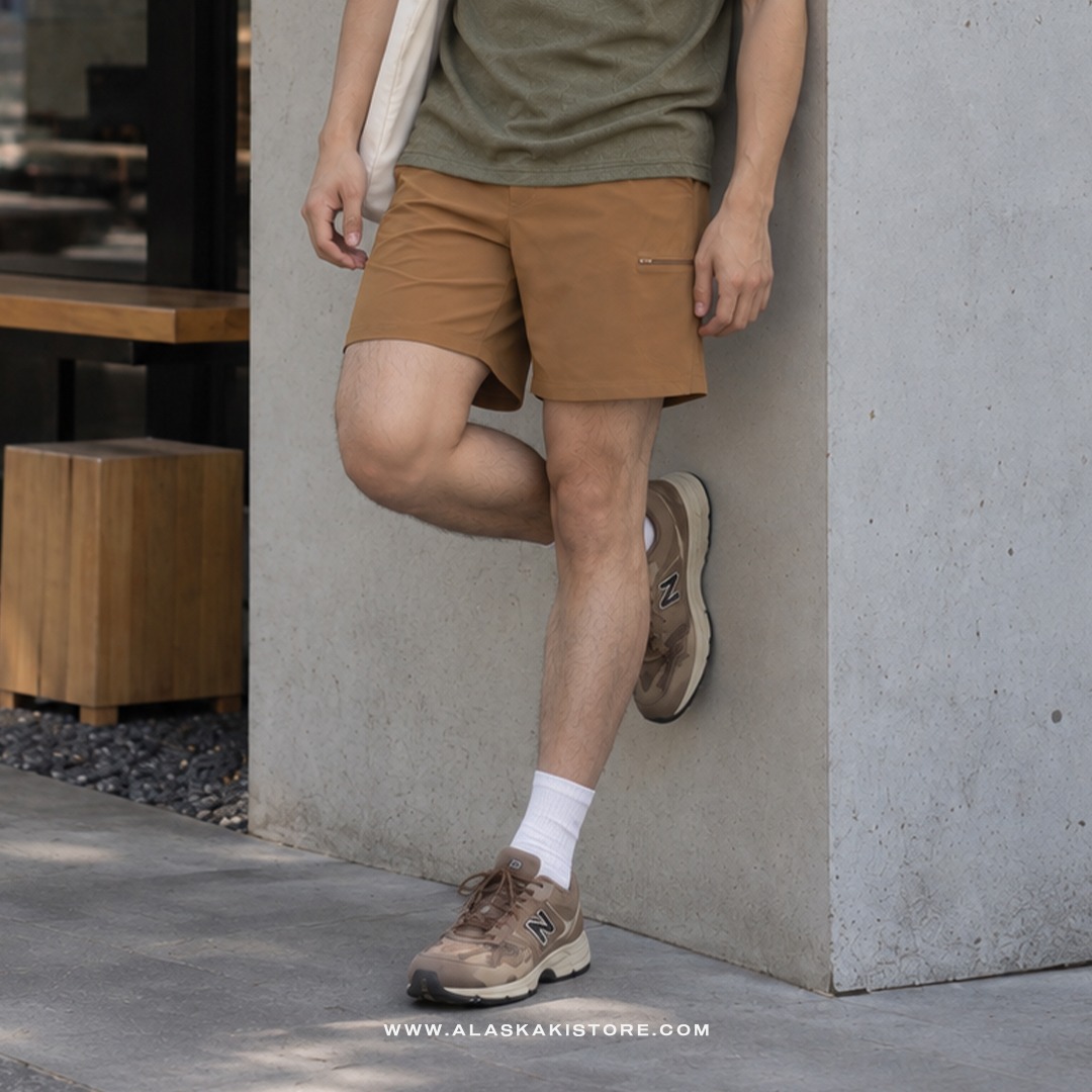 Cargo Short Pants Brown CO6013