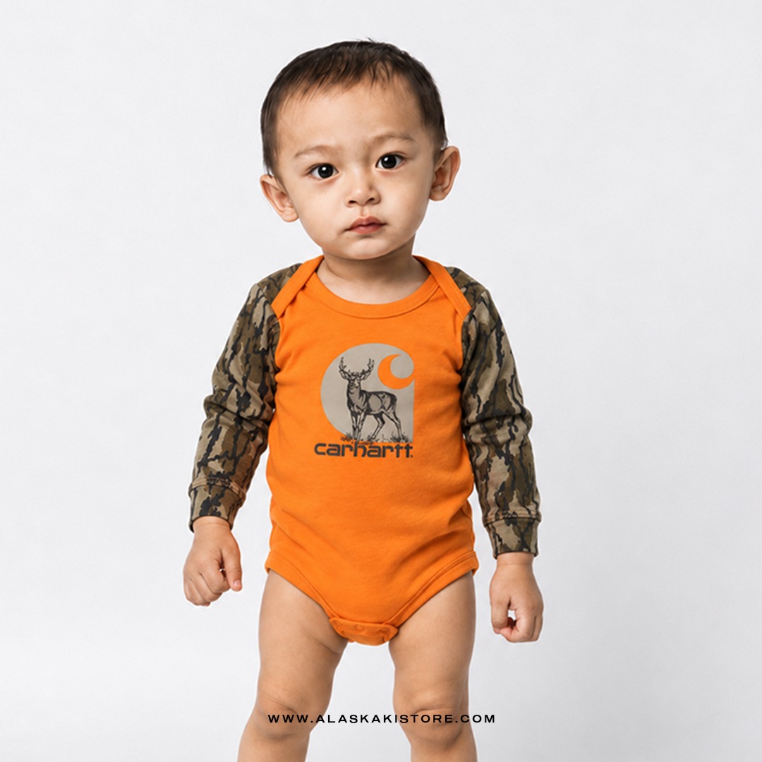 Longsleeve Baby Jumper Camo Deer CR4028