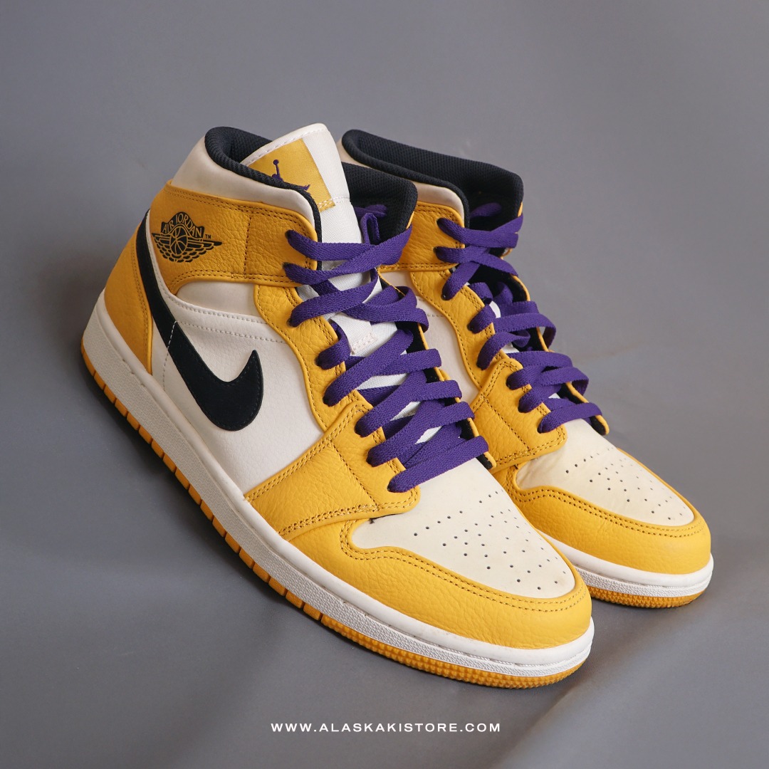 Air Jordan 1 Mid SE 'Lakers' (Like New)