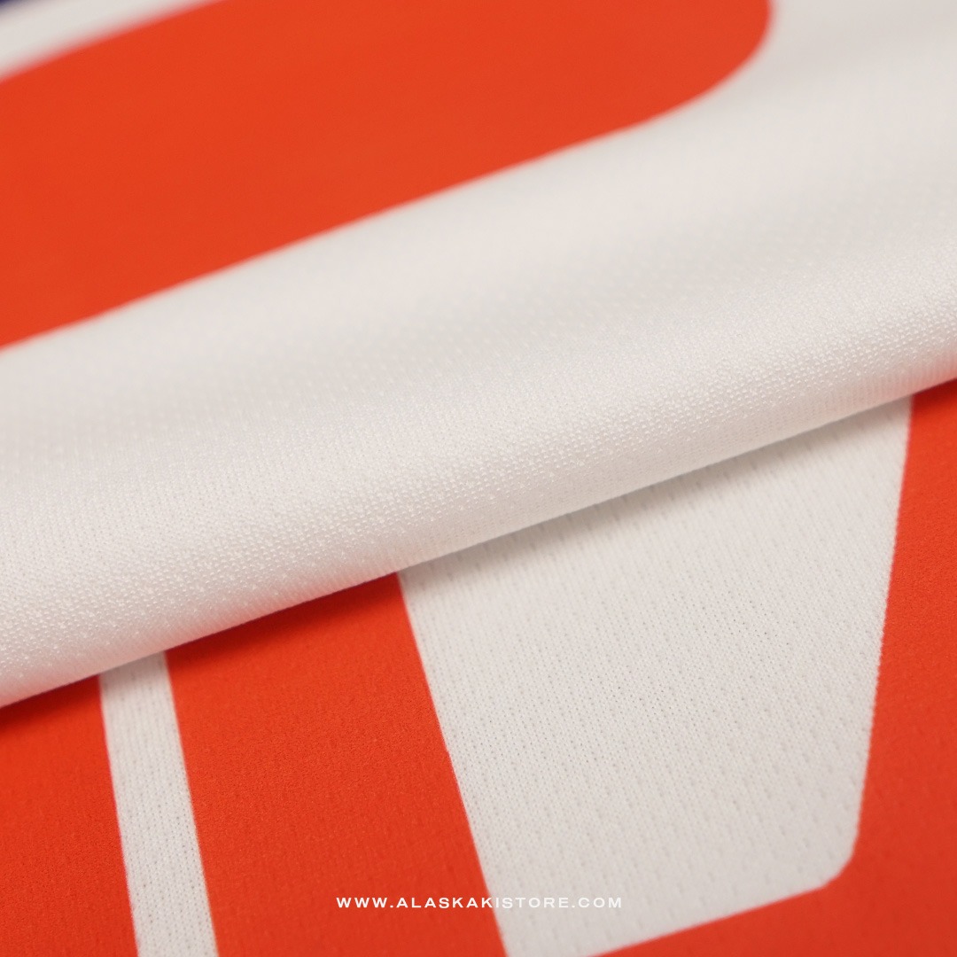Quickdry Tshirt White Logo NavyRed FL4014