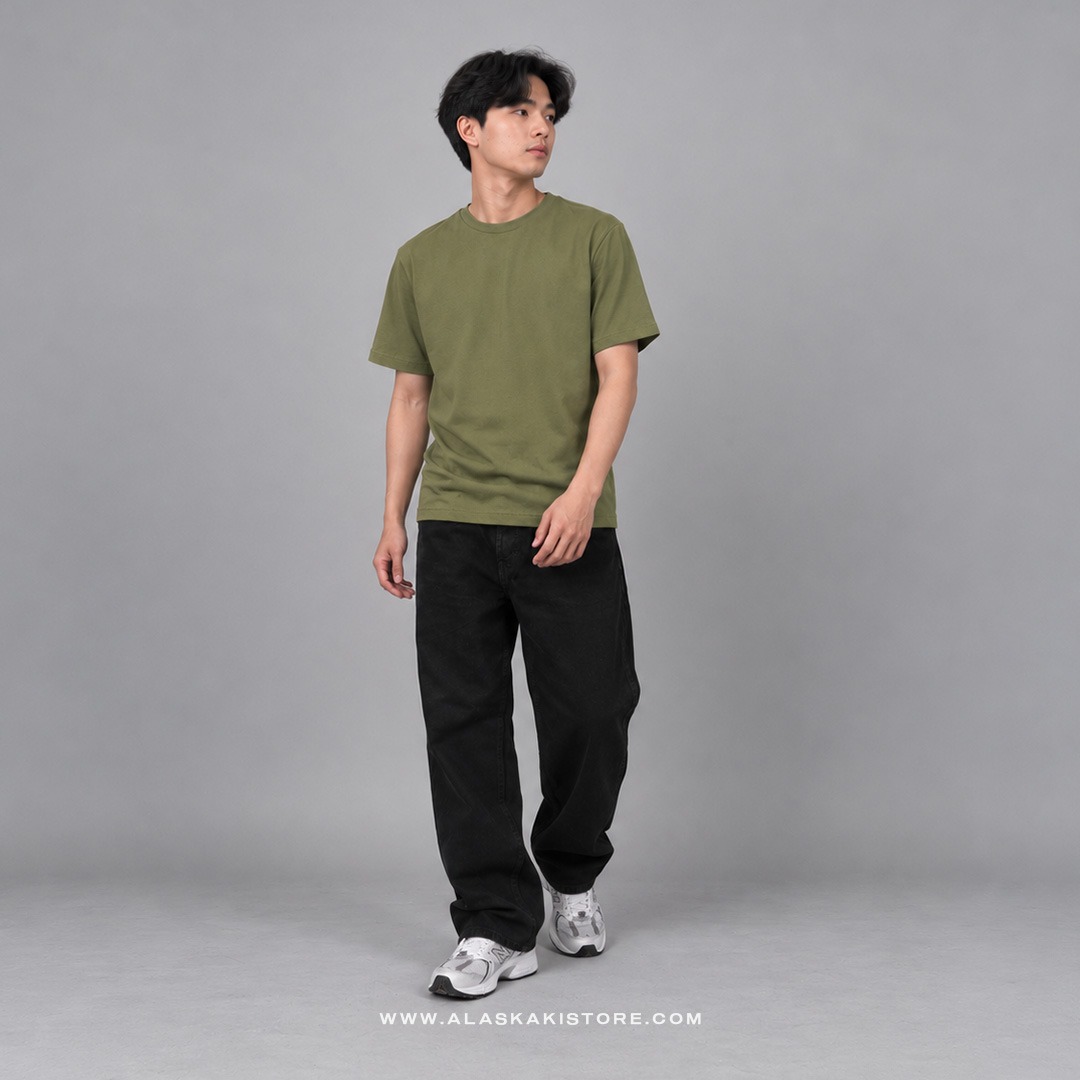 Standard Fit T-shirt Green Olive GF4046