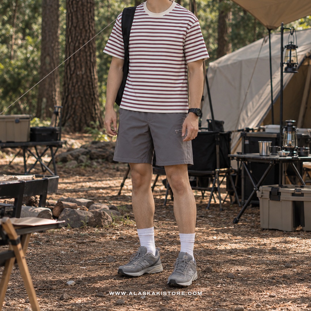 Cargo Short Pants Dark Grey CO6014
