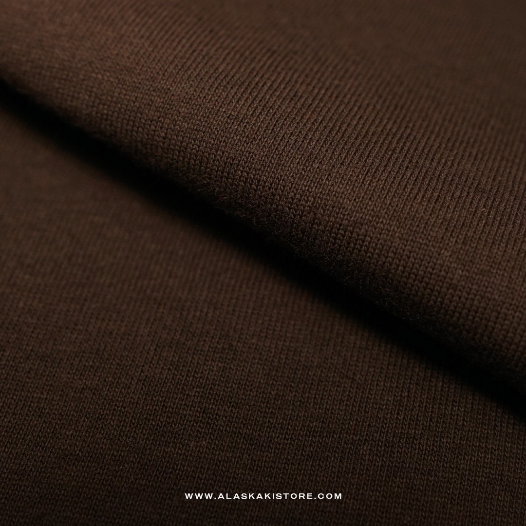 Heavyweight Oversized Tees Dark Brown CI4058