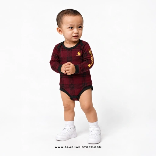 Longsleeve  Baby Jumper Plaid CR4027