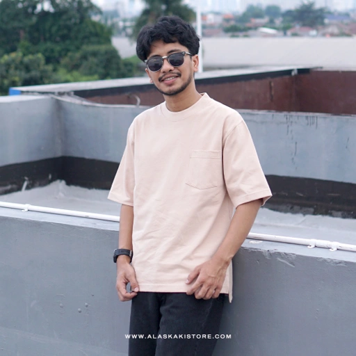 Image of Heavyweight Oversized Tees Khaki CI4006