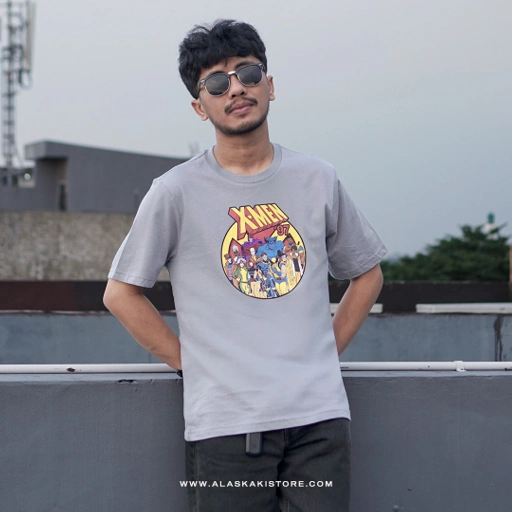 Image of Printed Tees X Men Grey ON4013