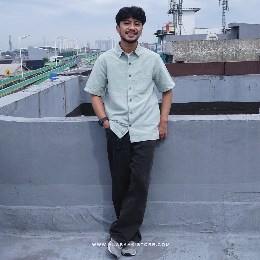 Pucker Dry Short Sleeve Shirt Sage RR2006