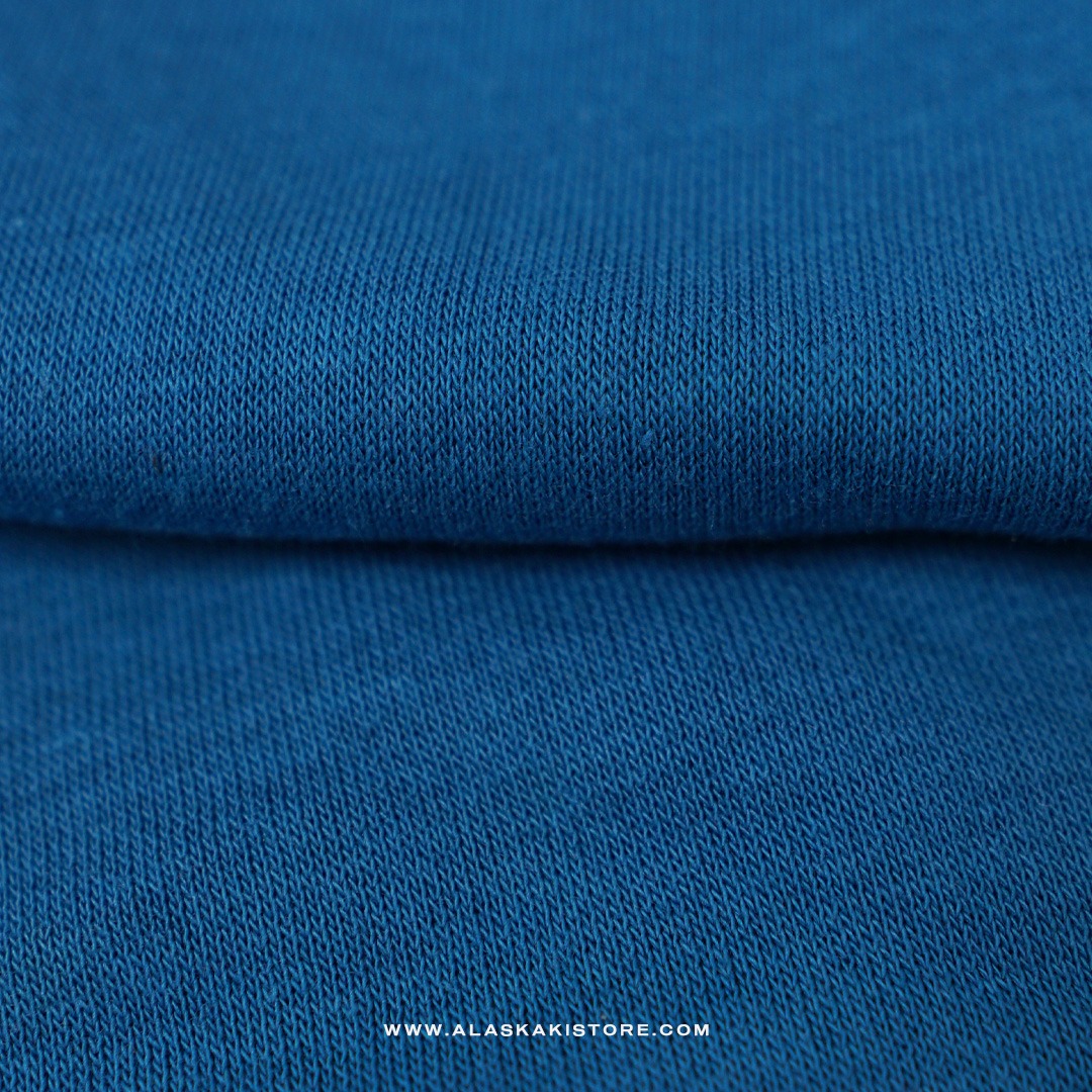 Printed Logo Crewneck Sweatshirt Blue GA7012