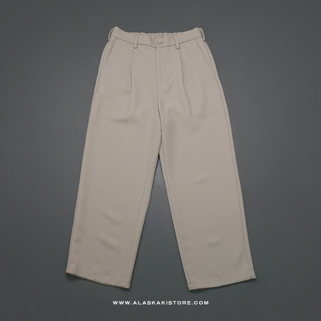 Wide Loose Pants Khaki GU5036
