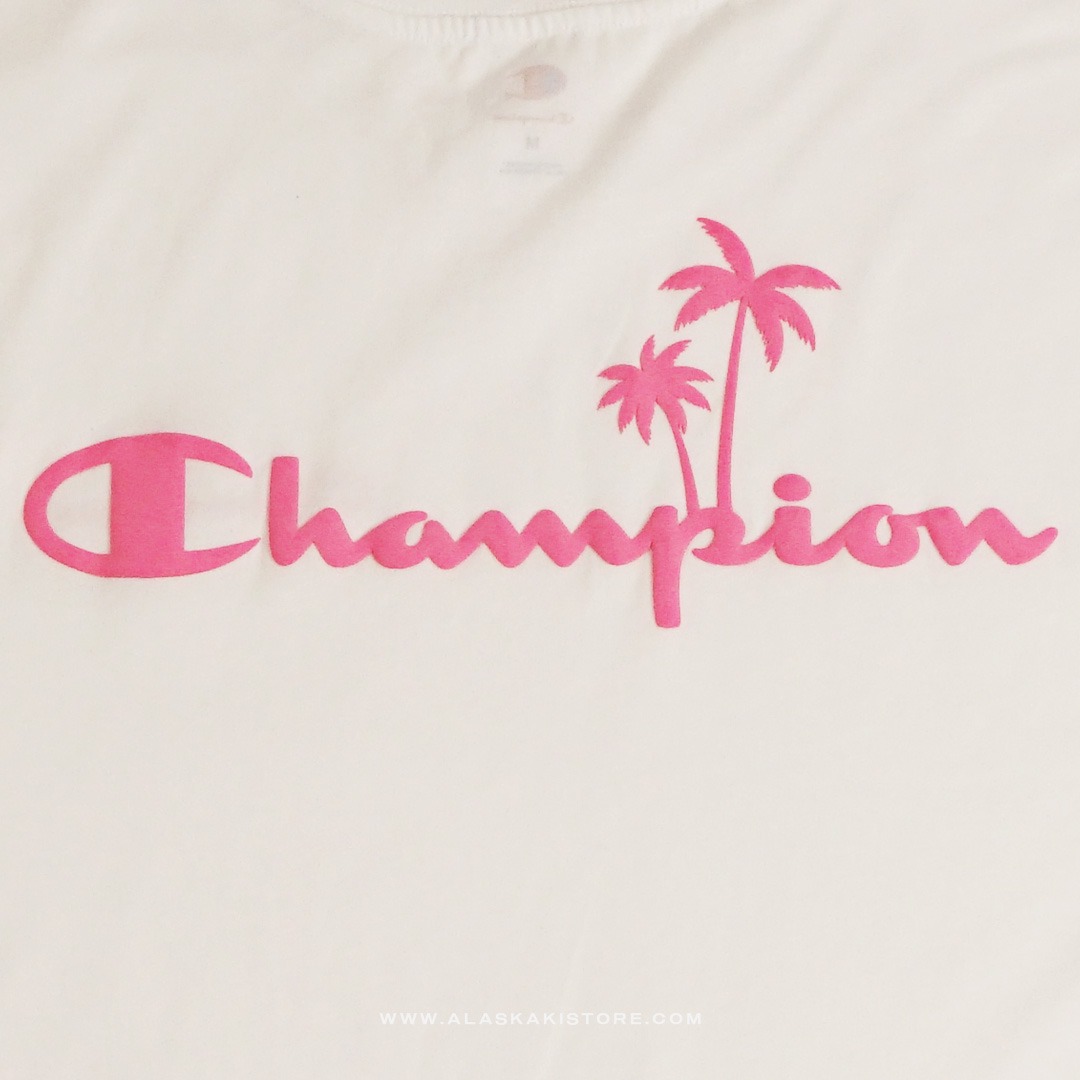 Printed T-shirt by Chmpion White CH4096