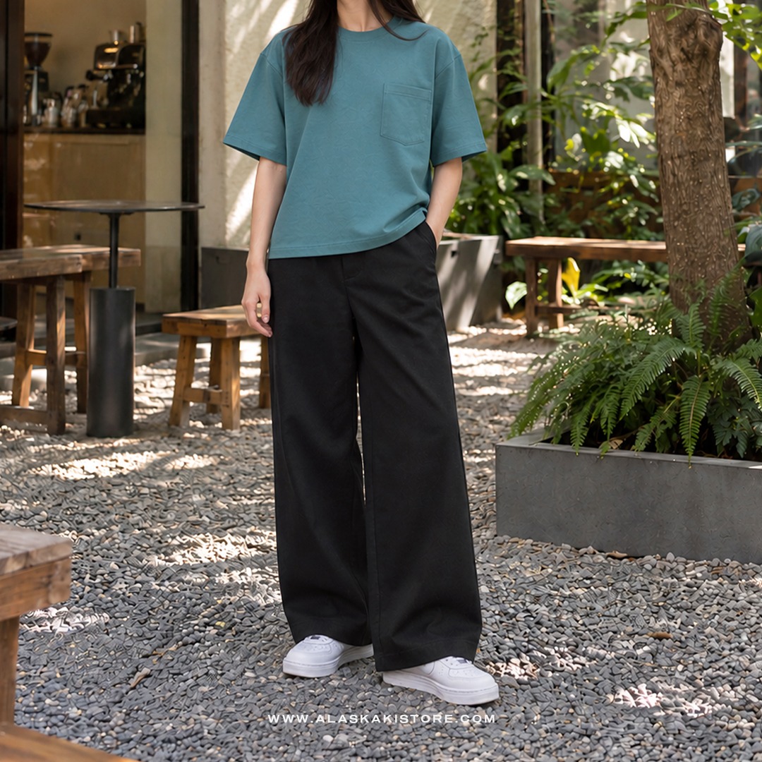 Heavyweight Oversized Tees Blue Stone CI4059