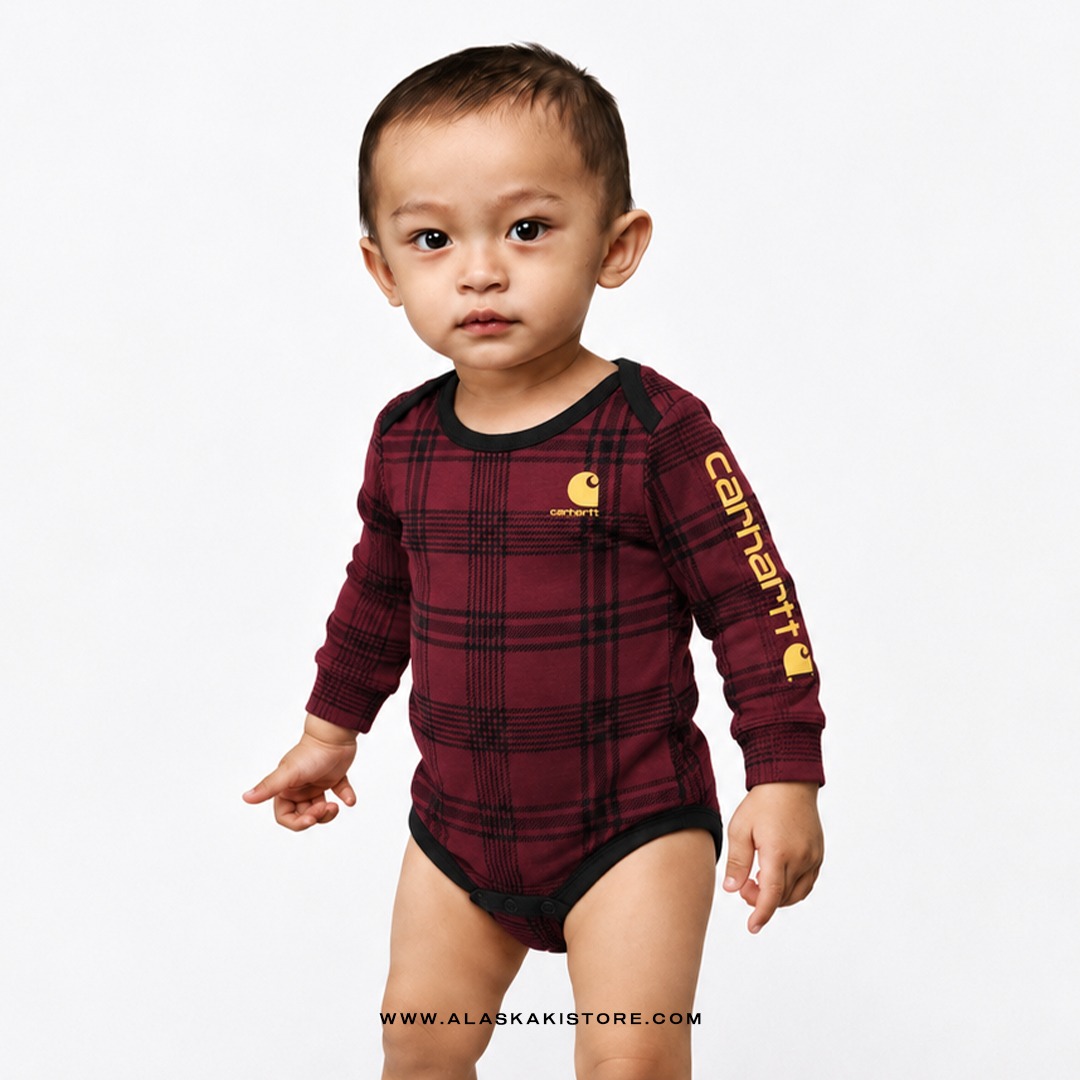 Longsleeve Baby Jumper Plaid CR4027