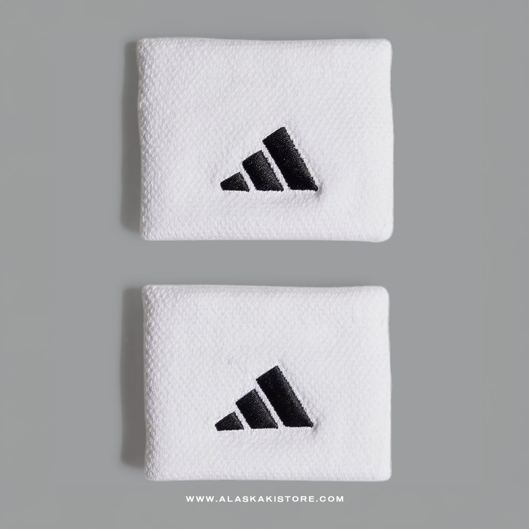Wristband Tennis/Padel White Black AD9013