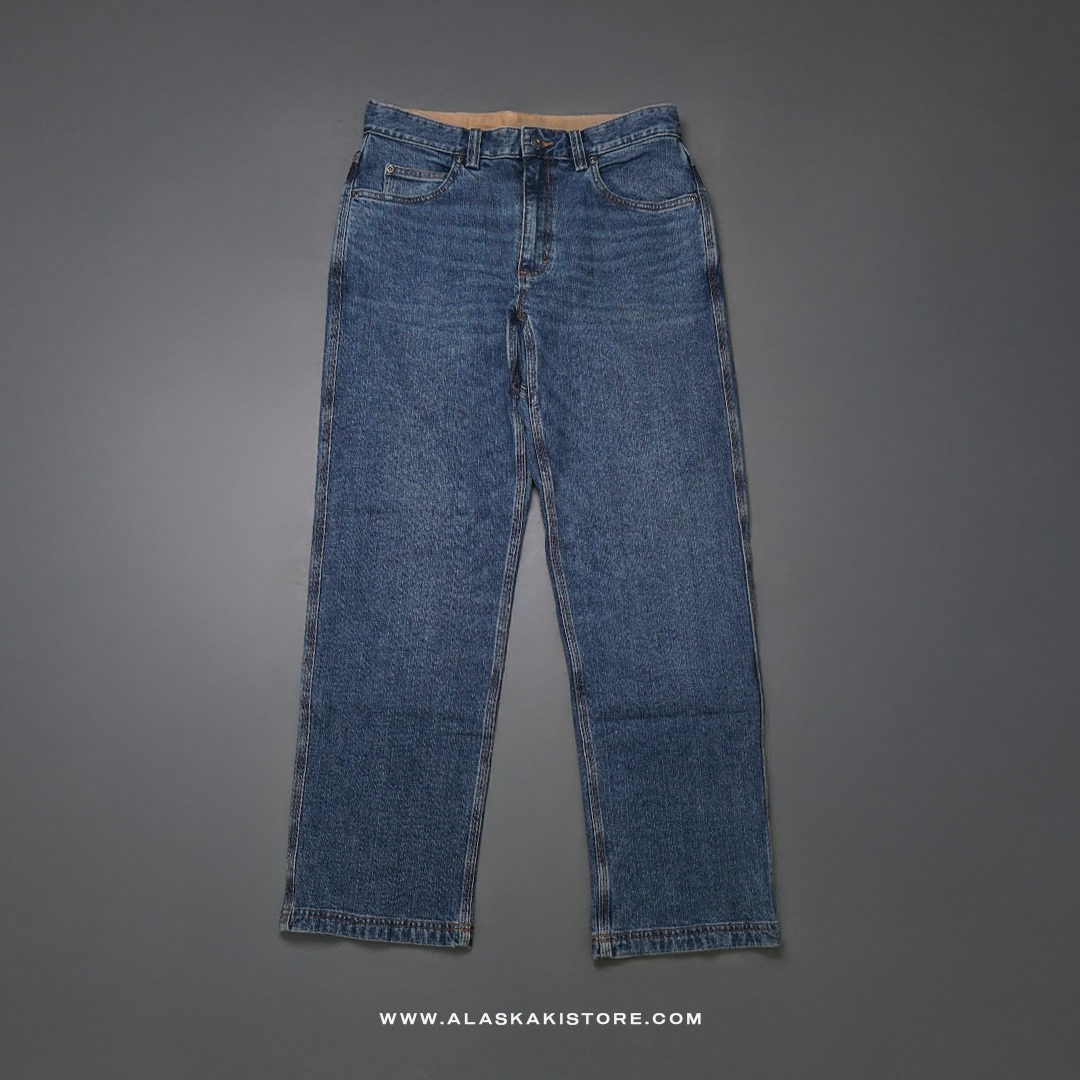 Denim Jeans Relaxed Fit Blue Washed DL5025