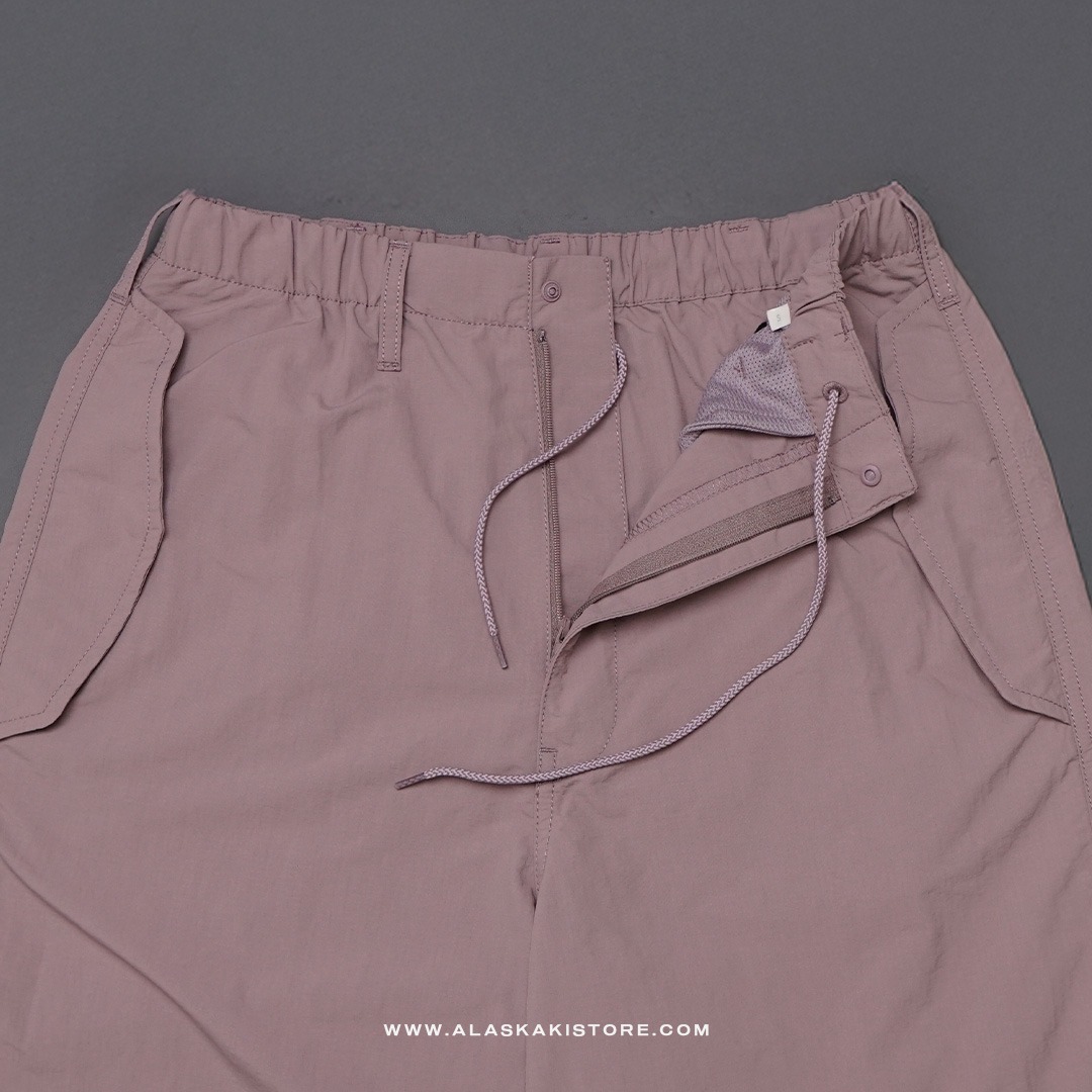 Loose Fit Parachute Pants Soft Lilac GU5034