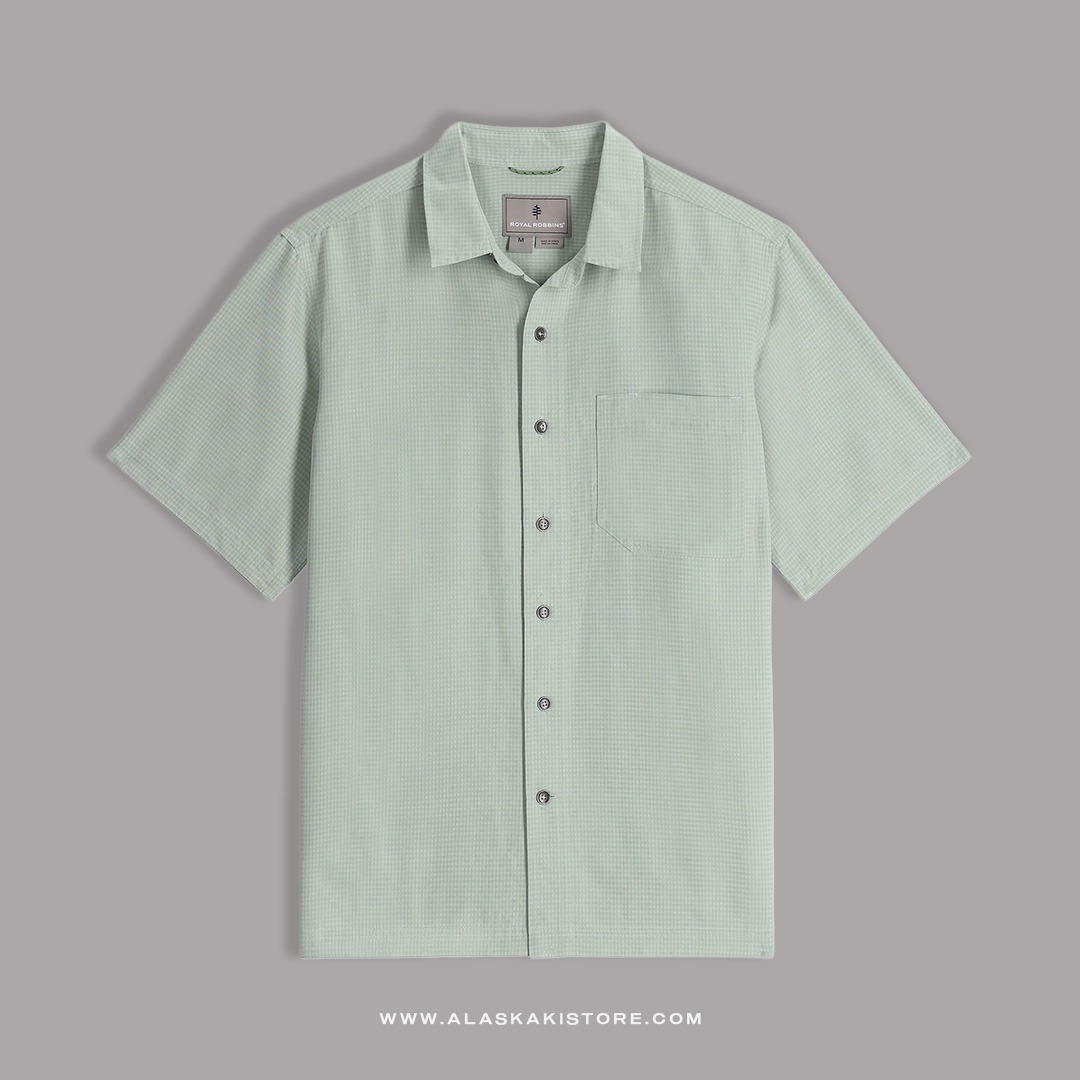 Pucker Dry Short Sleeve Shirt Sage RR2006