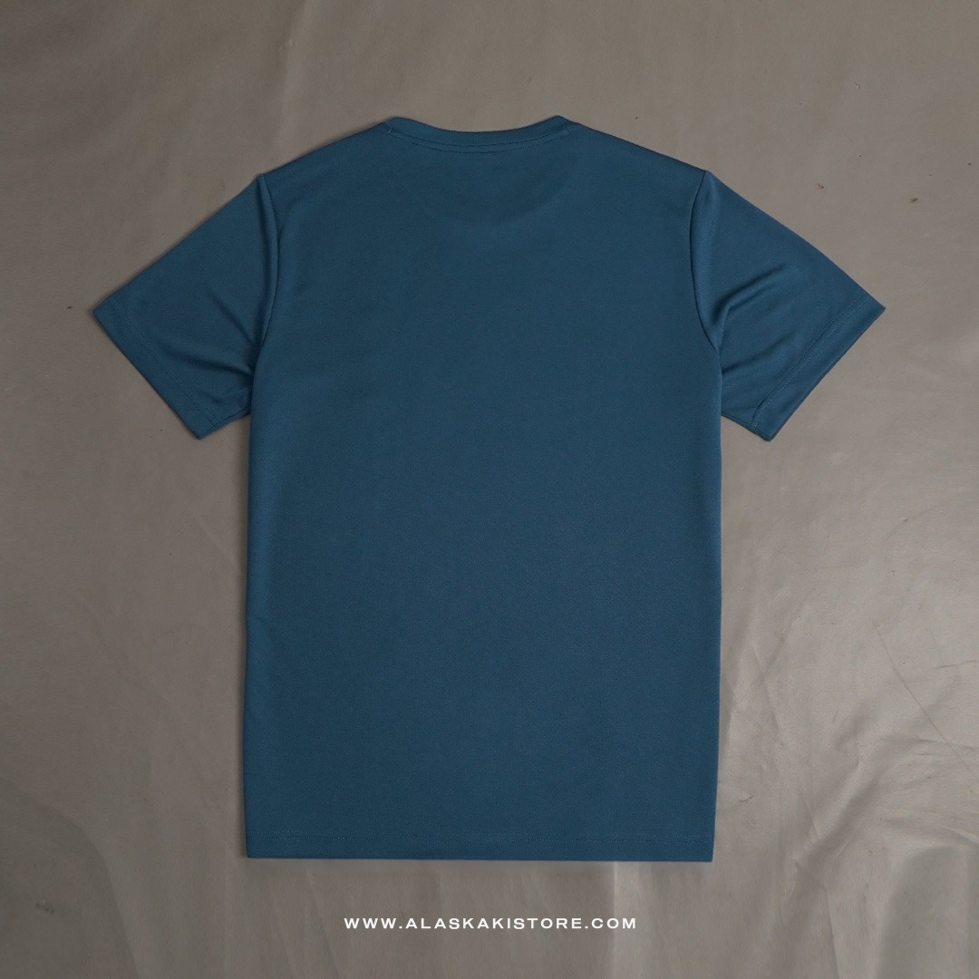 Quickdry Tshirt Green Logo Red FL4015