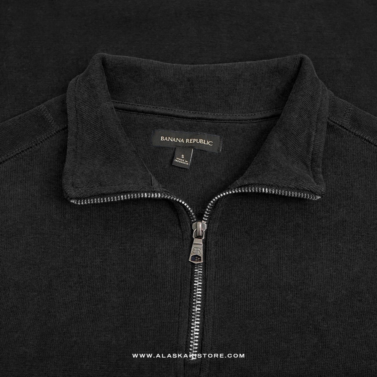 Half Zip Sweatshirt Black BR7004