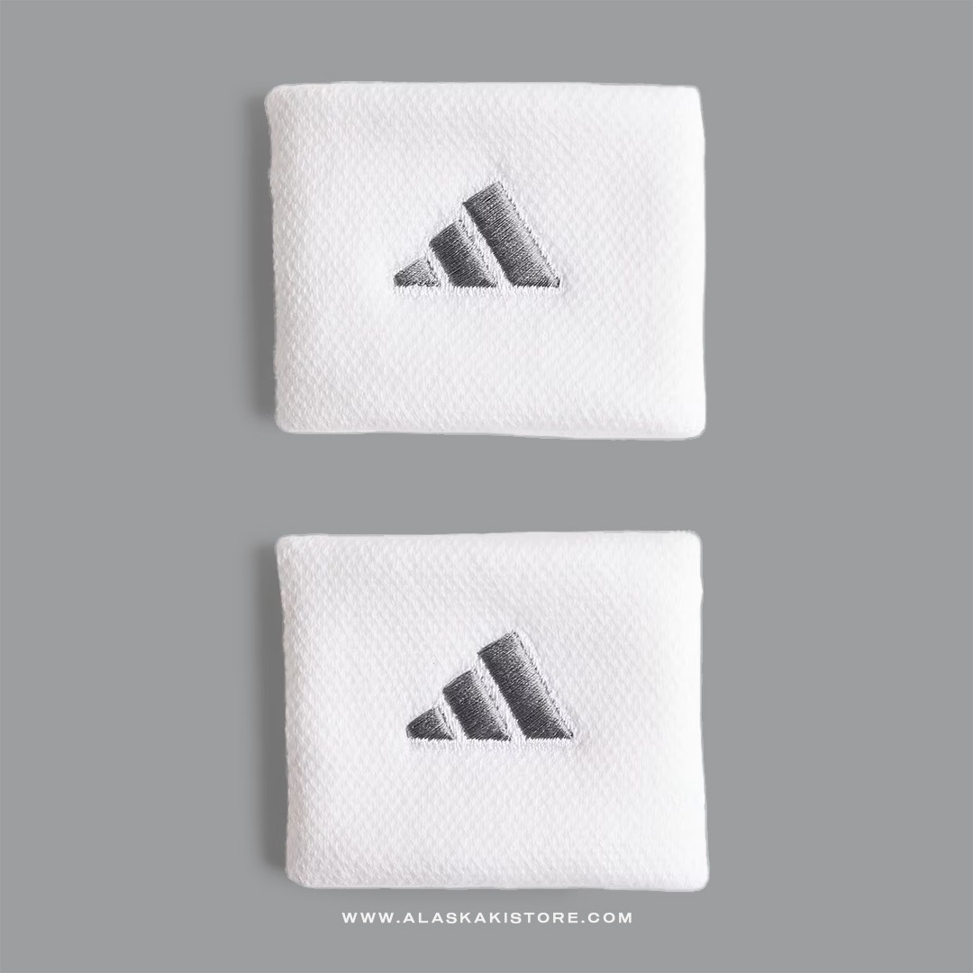 Wristband Tennis/Padel White Grey AD9014