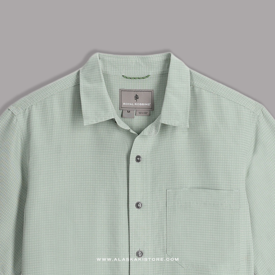 Pucker Dry Short Sleeve Shirt Sage RR2006