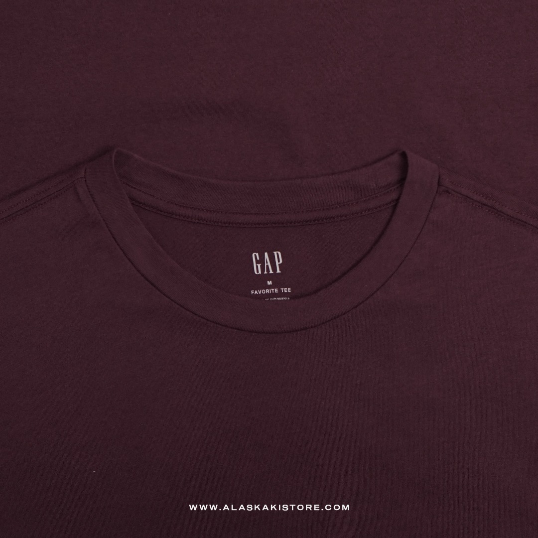 Pocket Tees Burgundy GA4076