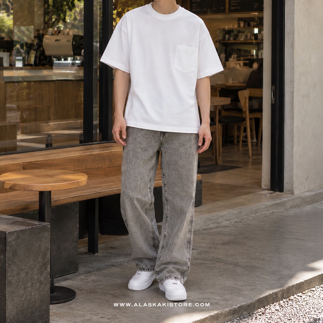 Heavyweight Oversized Tees White CI4004