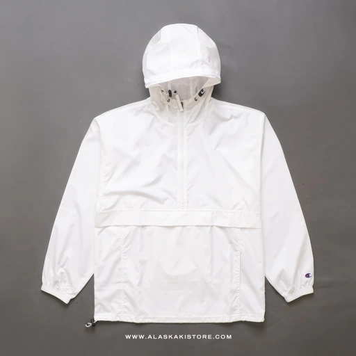 Image of Packable Anorak Jacket by Chmpn White CH1129