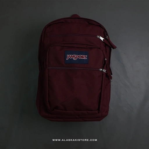 Image of Big Student Backpack Maroon JS8043