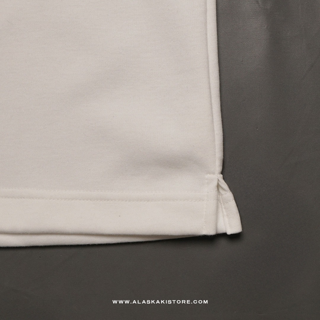 Cotton Blend Heavyweight Oversized Tshirt by Common Issue White CI4046