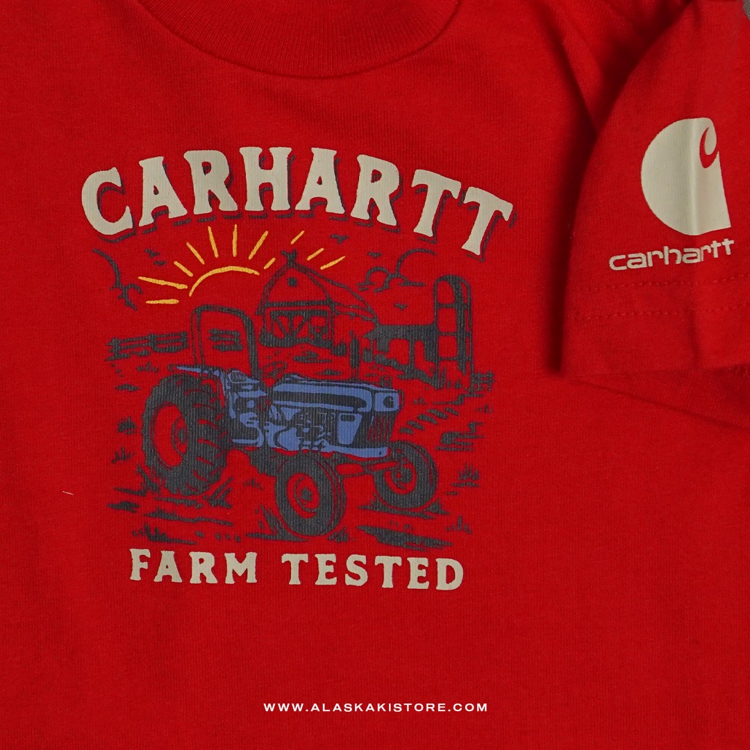 Shortsleeve Baby Jumper Red CR4022