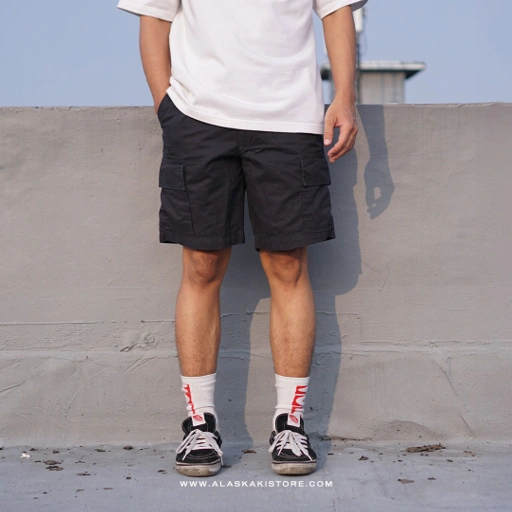 Image of Cargo Short Pants Dark Navy ON6039