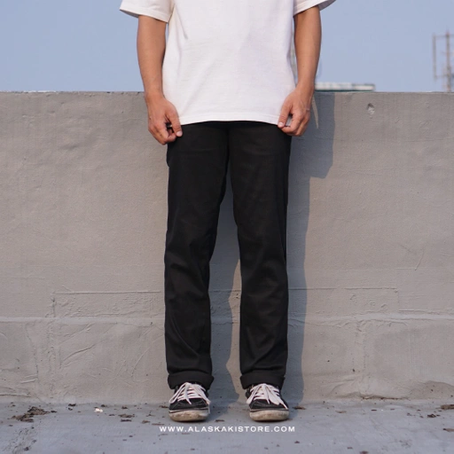 Image of Slim Fit Chino Pants Black CI5014
