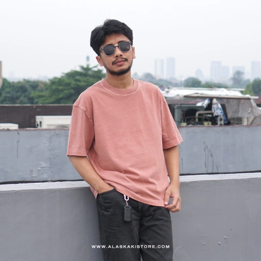 Image of Washed Boxy Tshirt Dusty AP4028